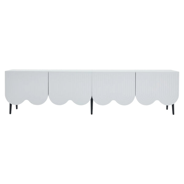 Meuble TV blanc design moderne
