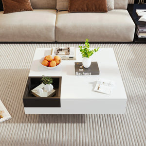 Table basse design carré