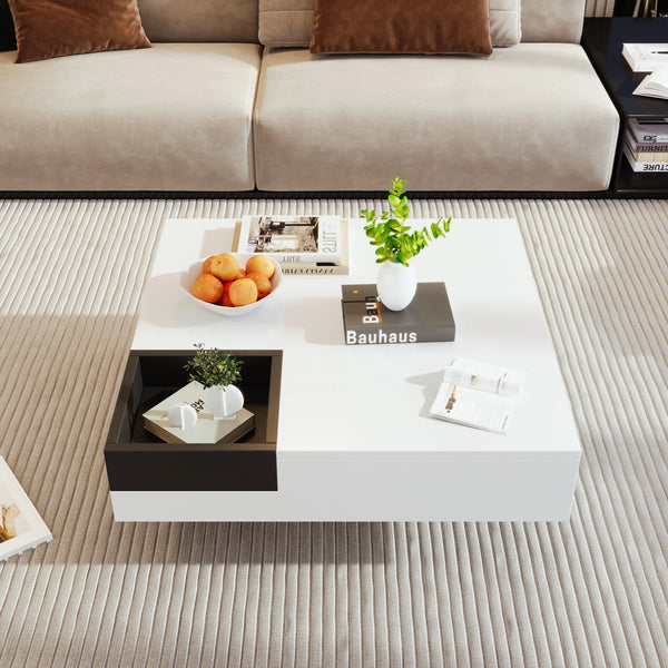 Table basse design carré