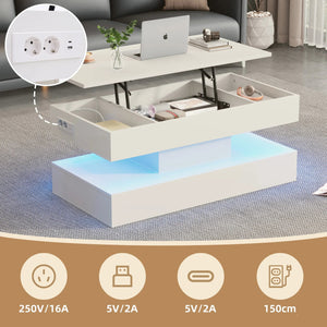 Table basse LED modulable