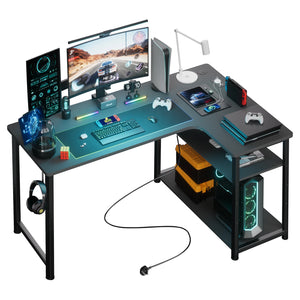 Bureau gaming d’angle avec USB