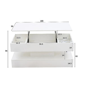 Table basse LED modulable