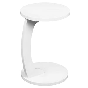 Table d’appoint ronde C-shape