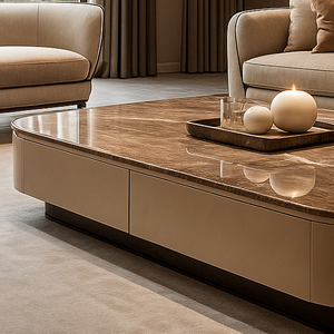 Table basse italienne luxe marbre