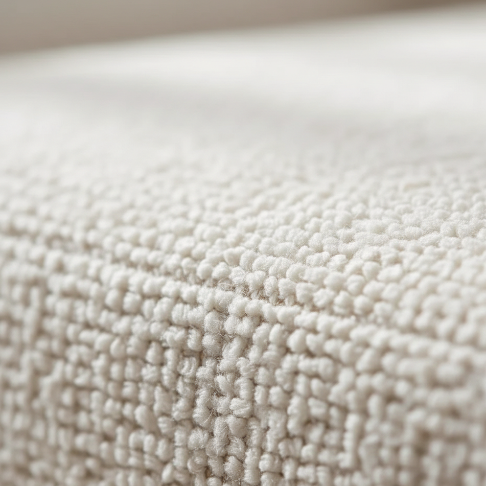 Fauteuil à bascule velours scandinave