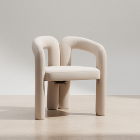 Chaises de salle à manger velours moderne (lot de 2)