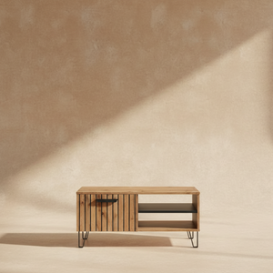 Table basse chêne wotan moderne