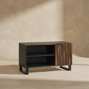 Meuble TV bois massif rustique