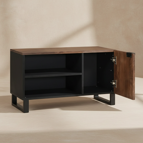 Meuble TV bois massif rustique