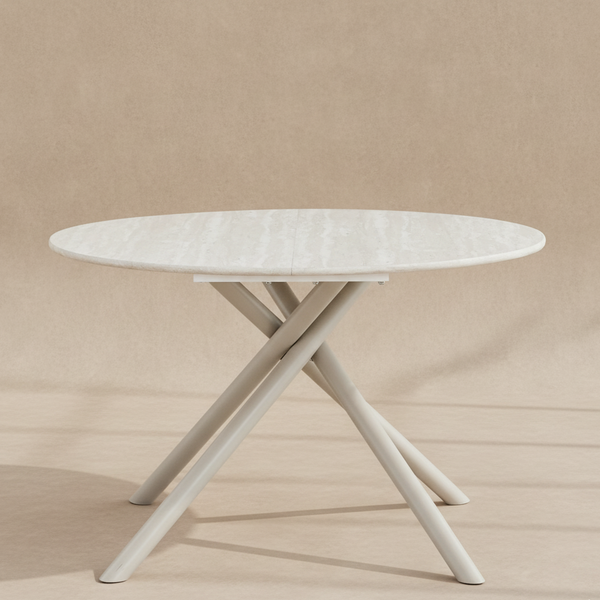 Table à manger ronde scandinave