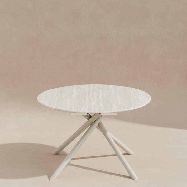 Table à manger ronde scandinave