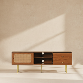 Le meuble TV bois ratant