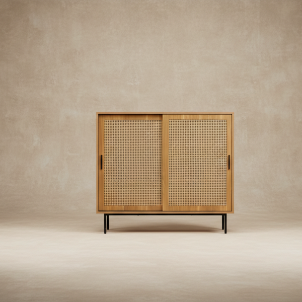 Buffet en rotin moderne