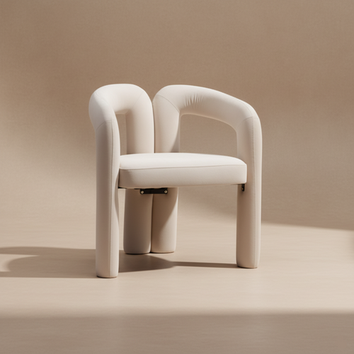 Chaises de salle à manger velours moderne (lot de 2)