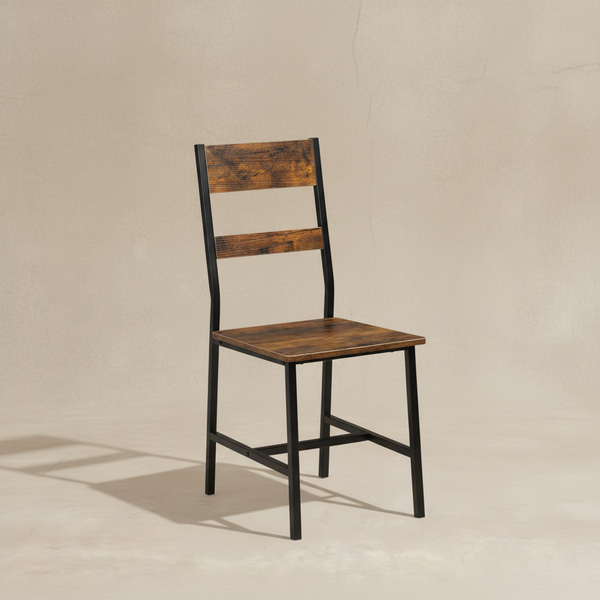 Chaises de salle à manger industrielles bois