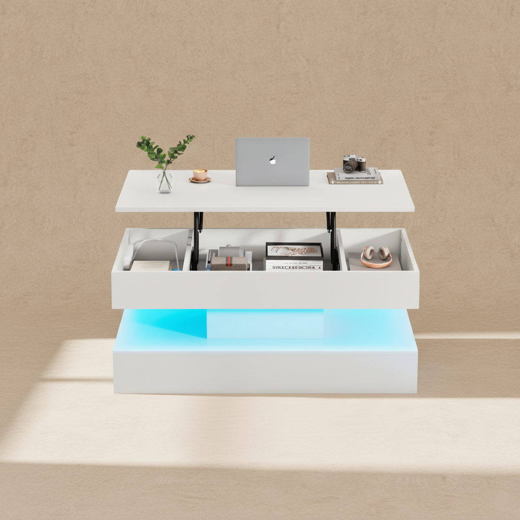 Table basse LED modulable