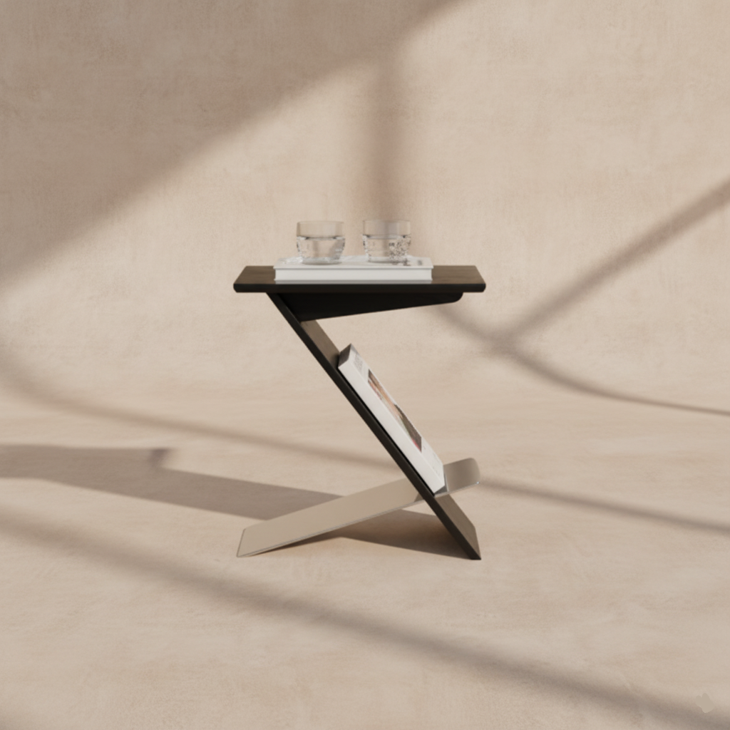 Table d’appoint bois massif design