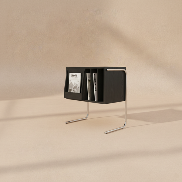 Table d’appoint bois massif style rétro