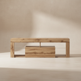 Meuble TV chêne design vintage