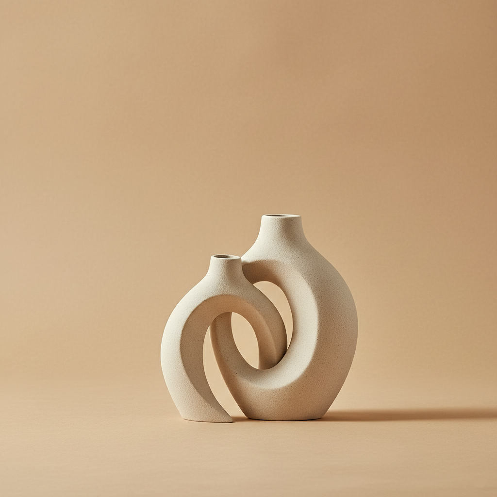 Vase céramique moderne design nordique