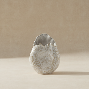 Vase en céramique cercle irrégulier