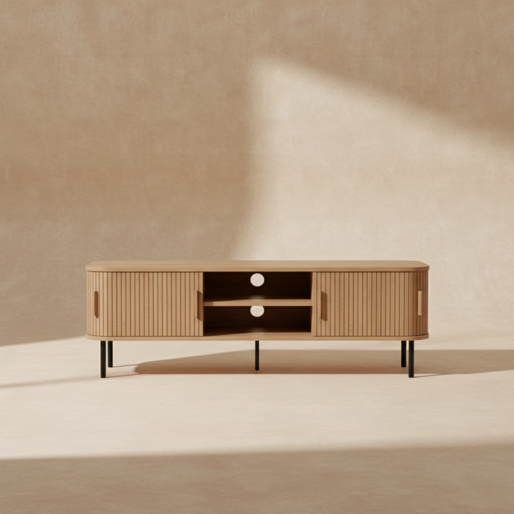 Meuble TV bois scandinave Colva