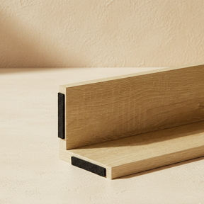 Table à manger scandinave chêne noir