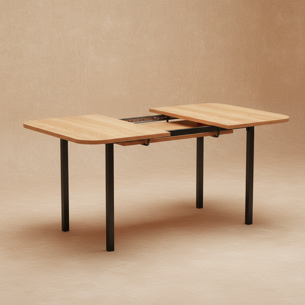 Table à manger extensible bois clair