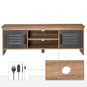 Meuble TV moderne bois métal