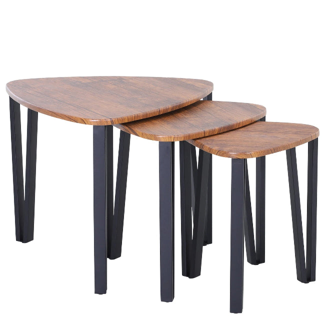 Tables basses gigognes bois métal