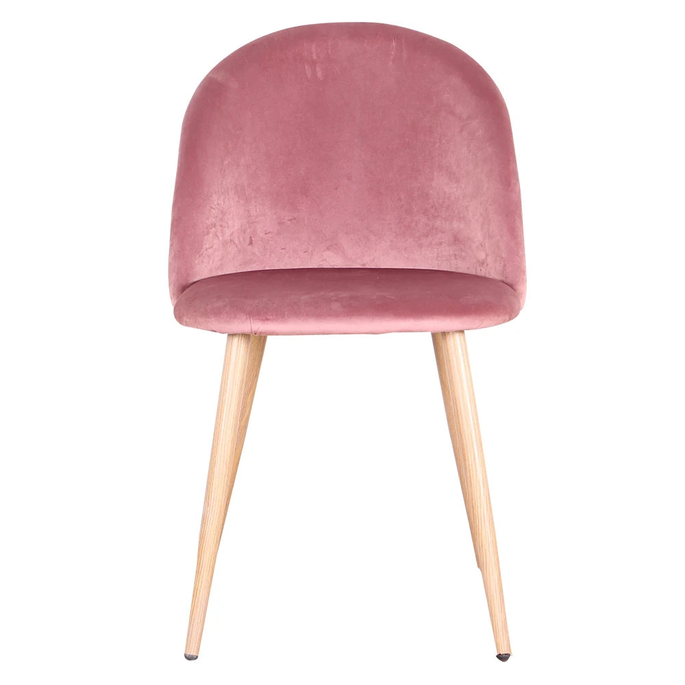 Chaise de salle à manger velours
