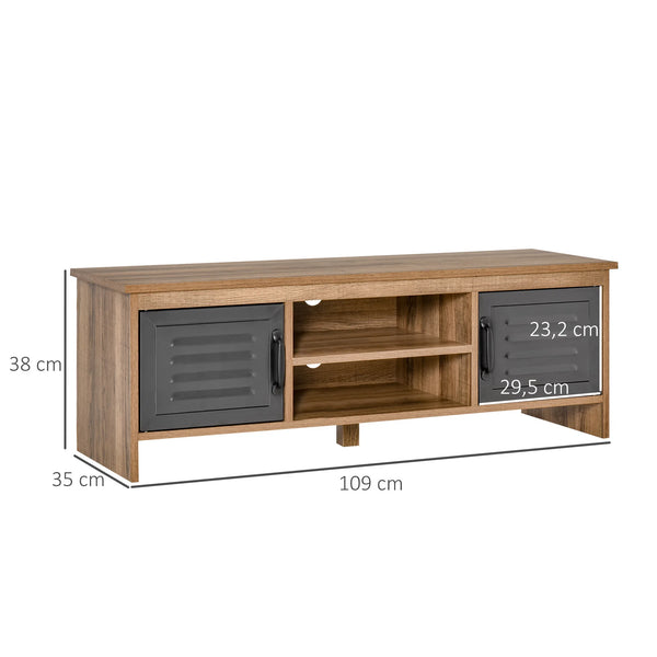 Meuble TV moderne bois métal
