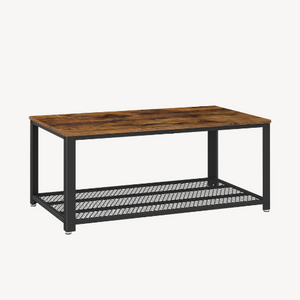 Table basse industrielle bois métal