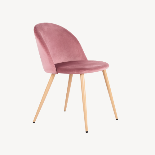 Chaise de salle à manger velours