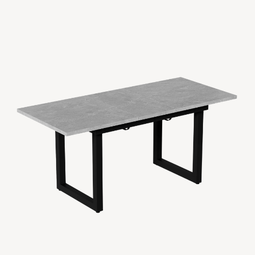 Table à manger extensible industrielle