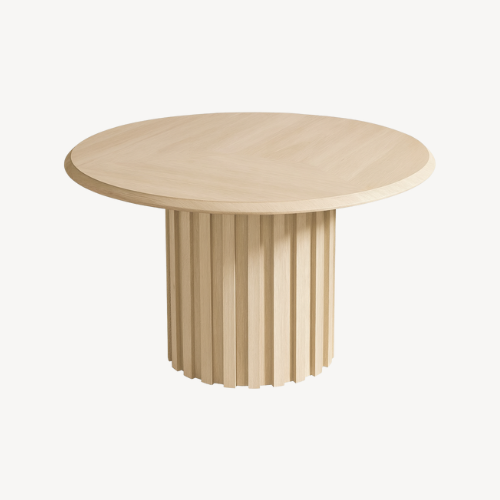 Table ronde moderne pied colonne