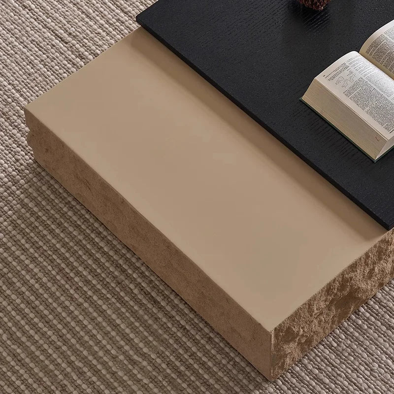 Table basse rectangulaire moderne luxe