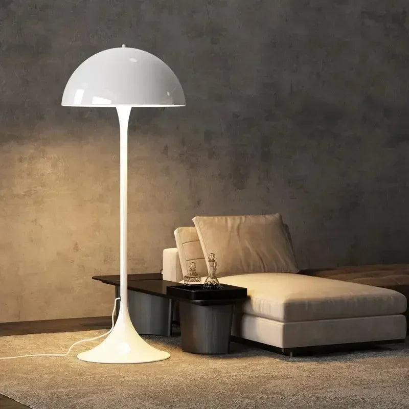 Lampe sur pied moderne champignon