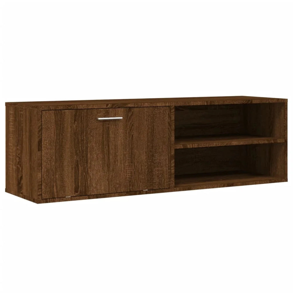 Meuble TV moderne chêne brun