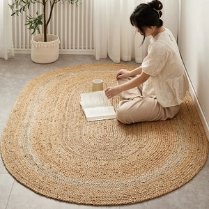 Tapis de salon japonais tissé à la main
