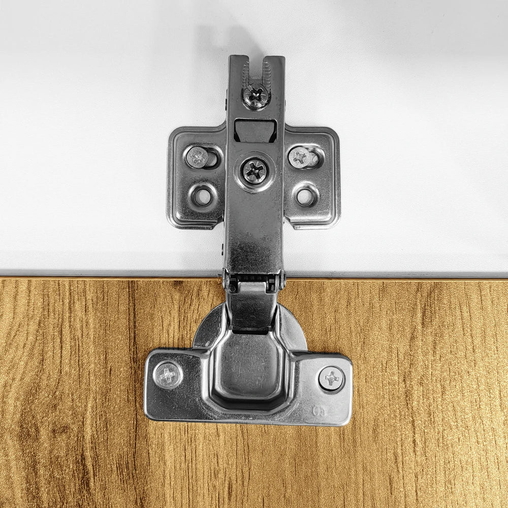 Meuble TV modulable bois blanc moderne