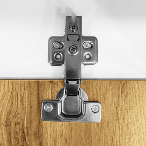 Meuble TV modulable bois blanc moderne