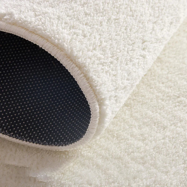 Tapis irrégulier rétro beige