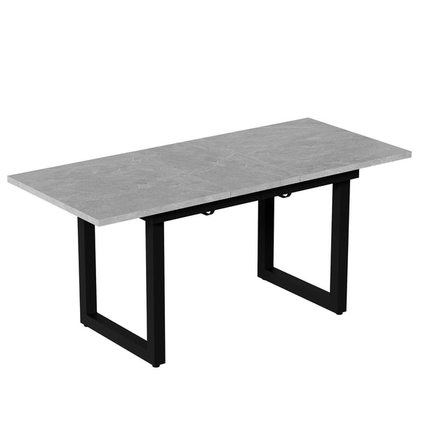 Table à manger extensible industrielle