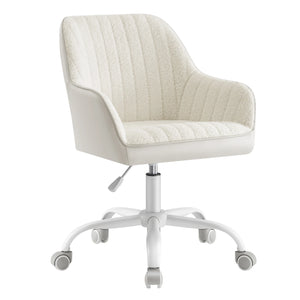 Chaise de bureau velours réglable