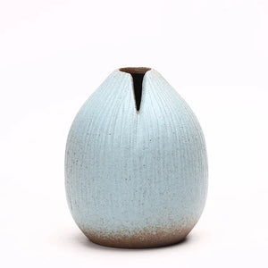 Vase terracotta japonais imitation pierre