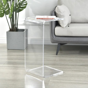 Table basse acrylique transparente design