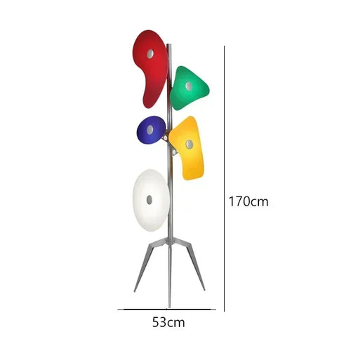 Lampadaire design acrylique moderne