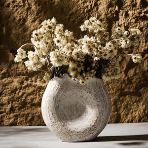 Vase en céramique cercle irrégulier
