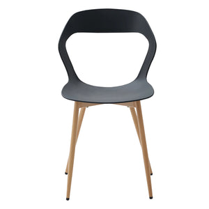 Chaise de salle à manger blanche scandinave